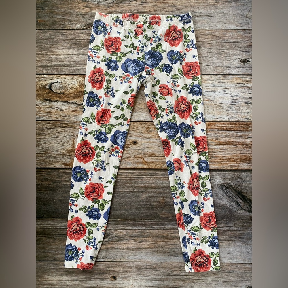 Floral leggings